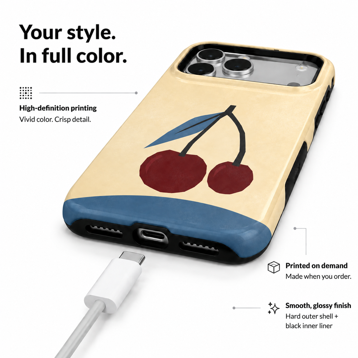 Cherry Day | Red Cherry Phone Case