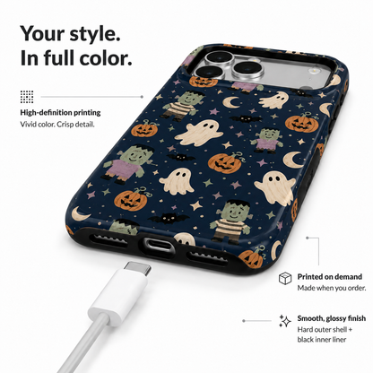 Monster Mash | Watercolor Halloween Phone Case