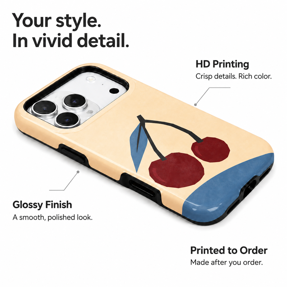 Cherry Day | Red Cherry Phone Case