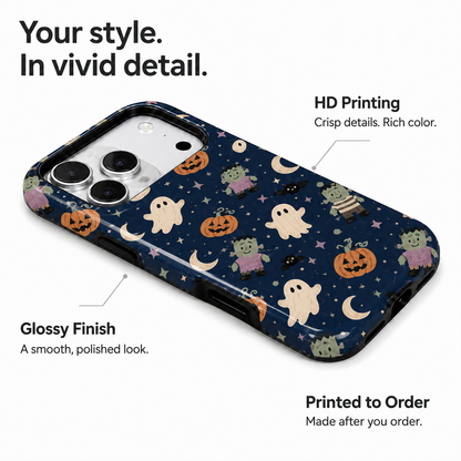 Monster Mash | Watercolor Halloween Phone Case