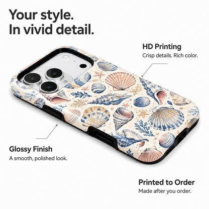 Tide Cabinet | Vintage Seashell Phone Case