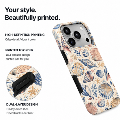 Tide Cabinet | Vintage Seashell Phone Case