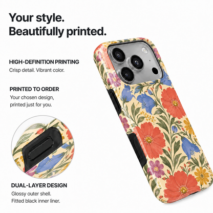 Garden Keepsake | Vintage Floral Phone Case