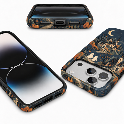 Haunted Crossing | Ghost Castle Phone Case