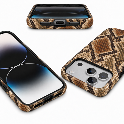 Rust Python | Earth-Tone Snakeskin Phone Case