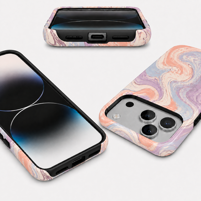 Sorbet Drift | Pastel Marble Phone Case