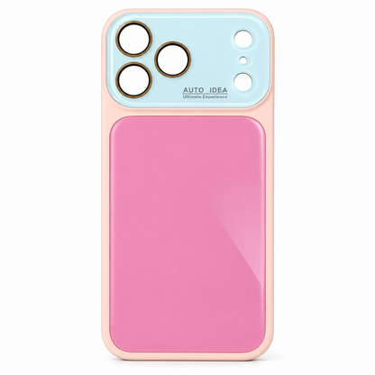 Glossy colorblock phone case in playful colors, view 14