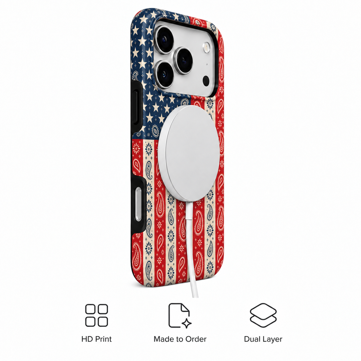 Bandana Flag Phone Case — view 3