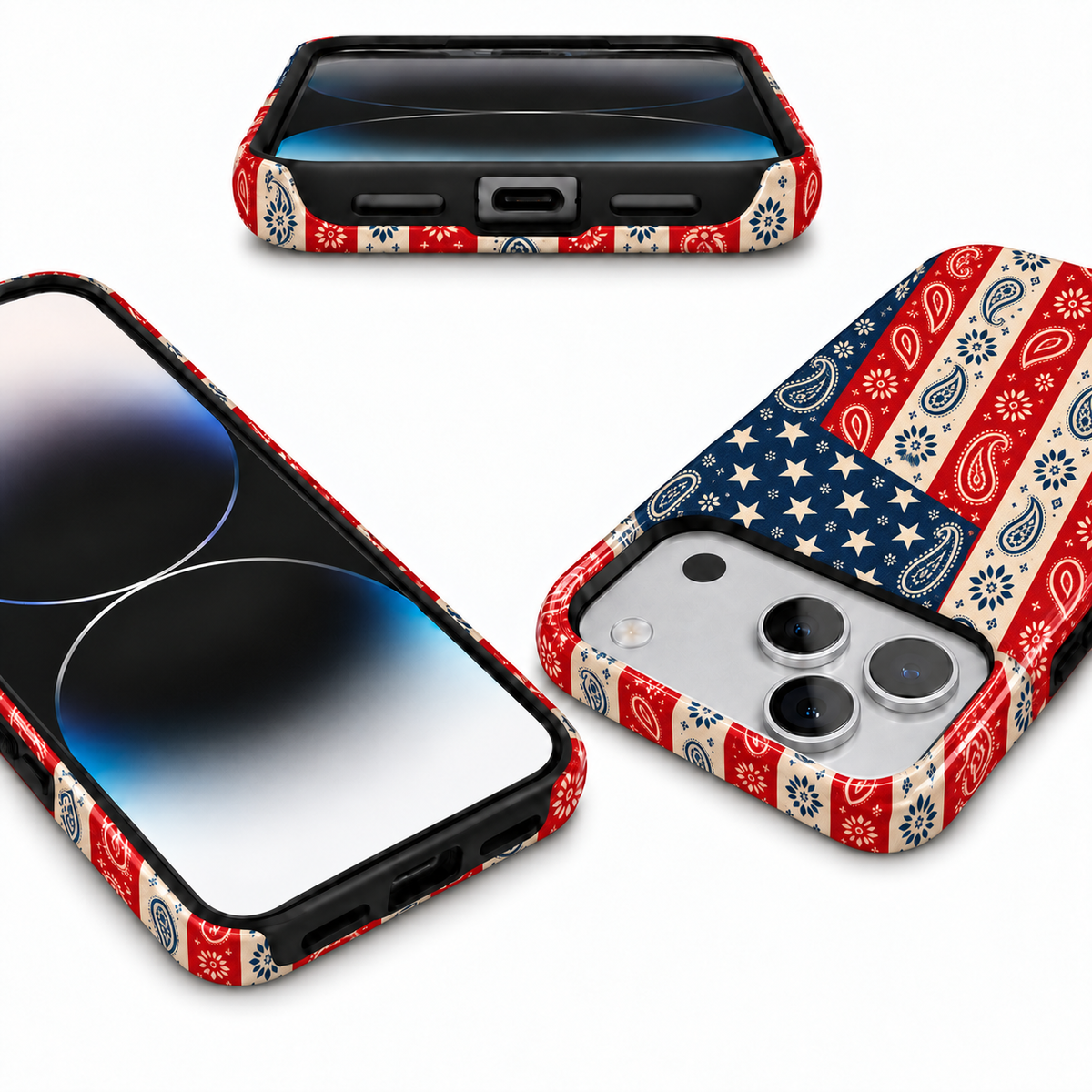 Bandana Flag Phone Case — view 9