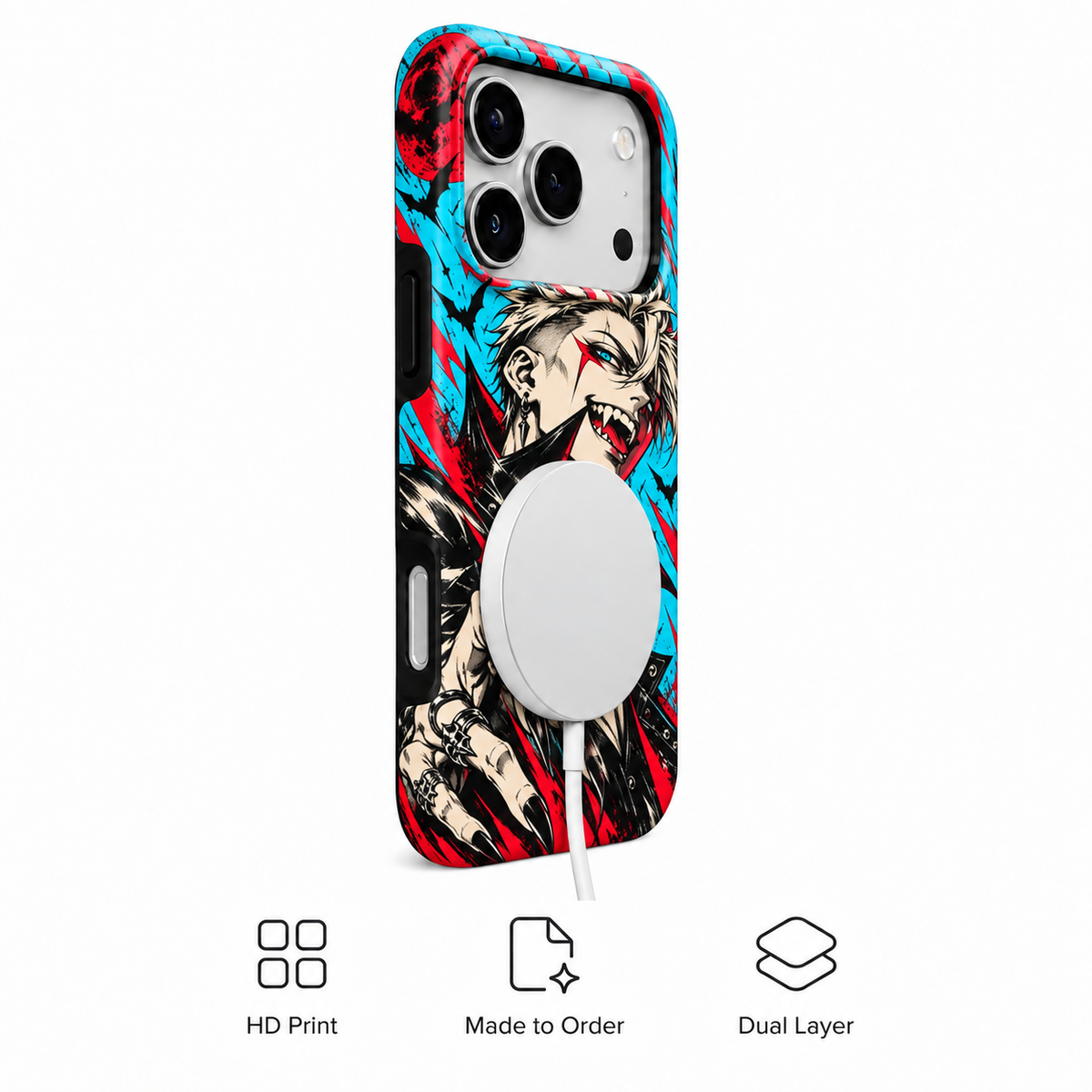 Blood Moon Vampire Phone Case — view 3