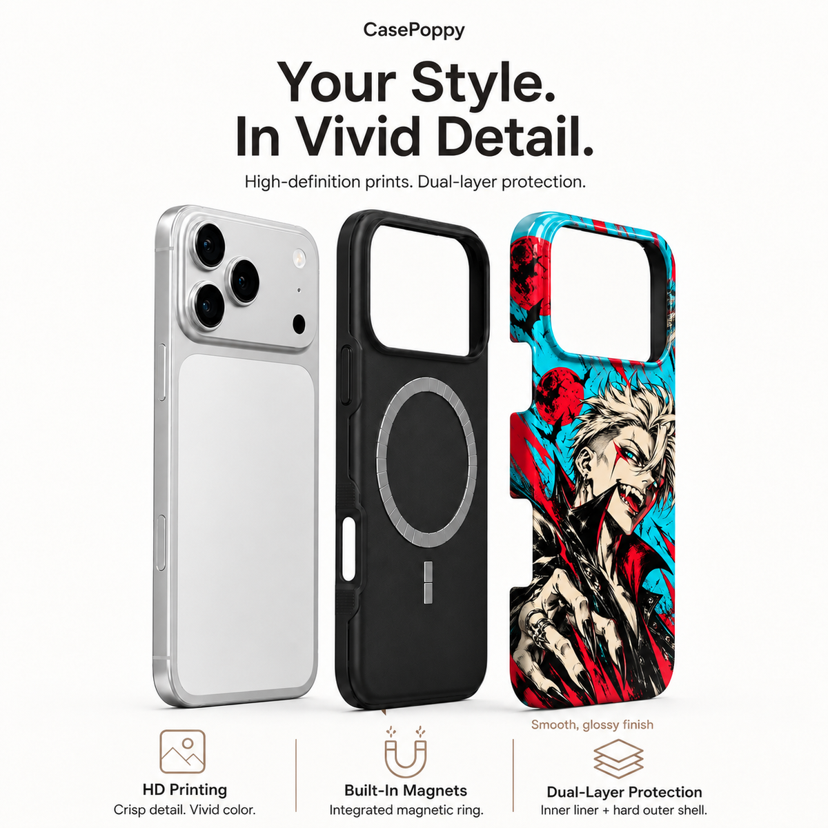 Blood Moon Vampire Phone Case — view 4