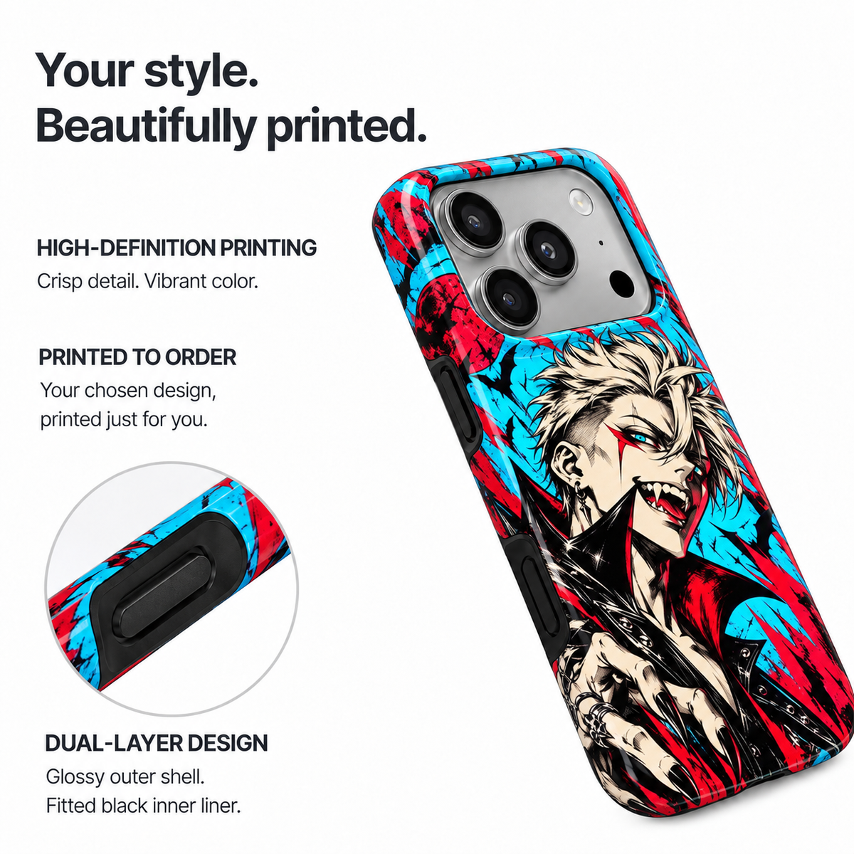 Blood Moon Vampire Phone Case — view 8