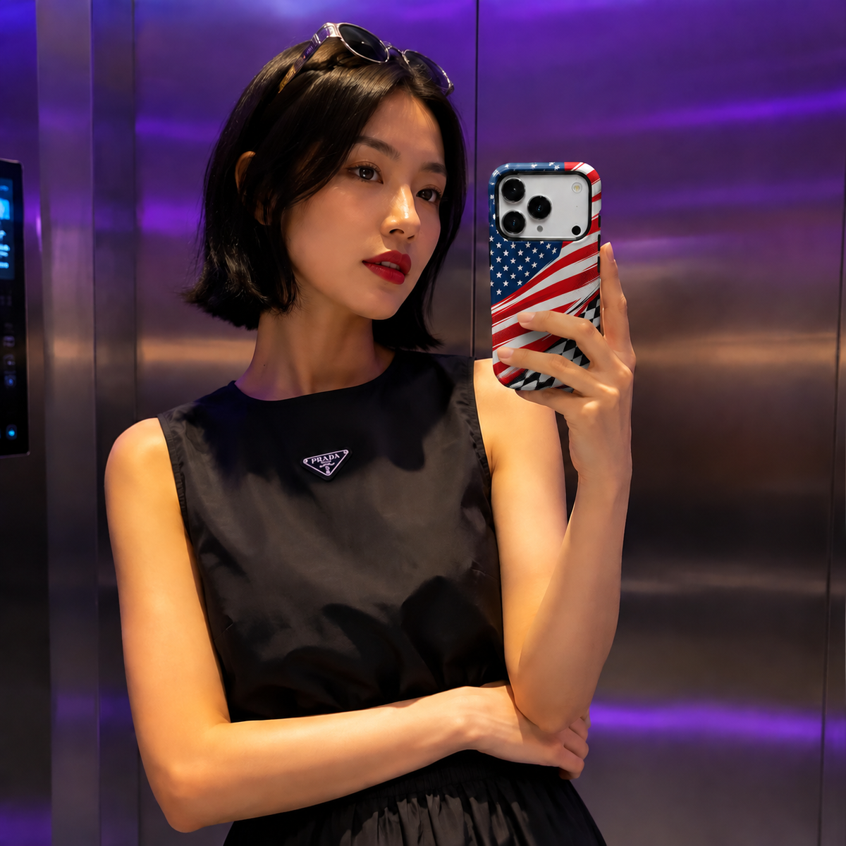 Checkered Liberty Phone Case — view 11
