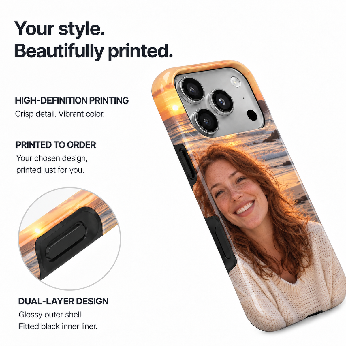 City Portrait Pair A Phone Case — view 8