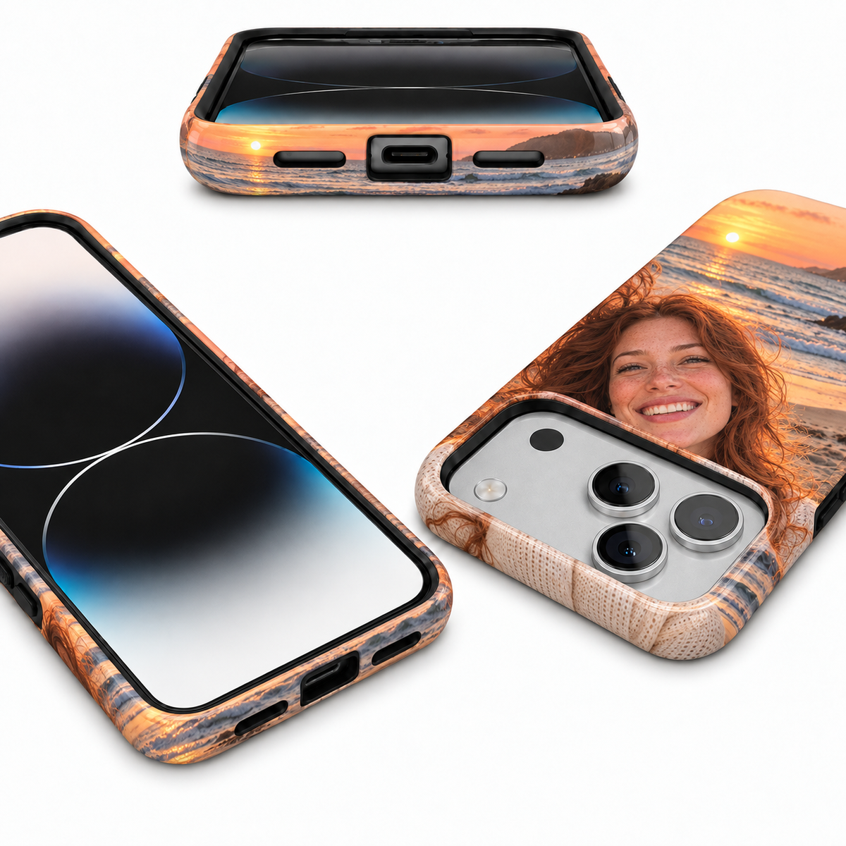 City Portrait Pair A Phone Case — view 9