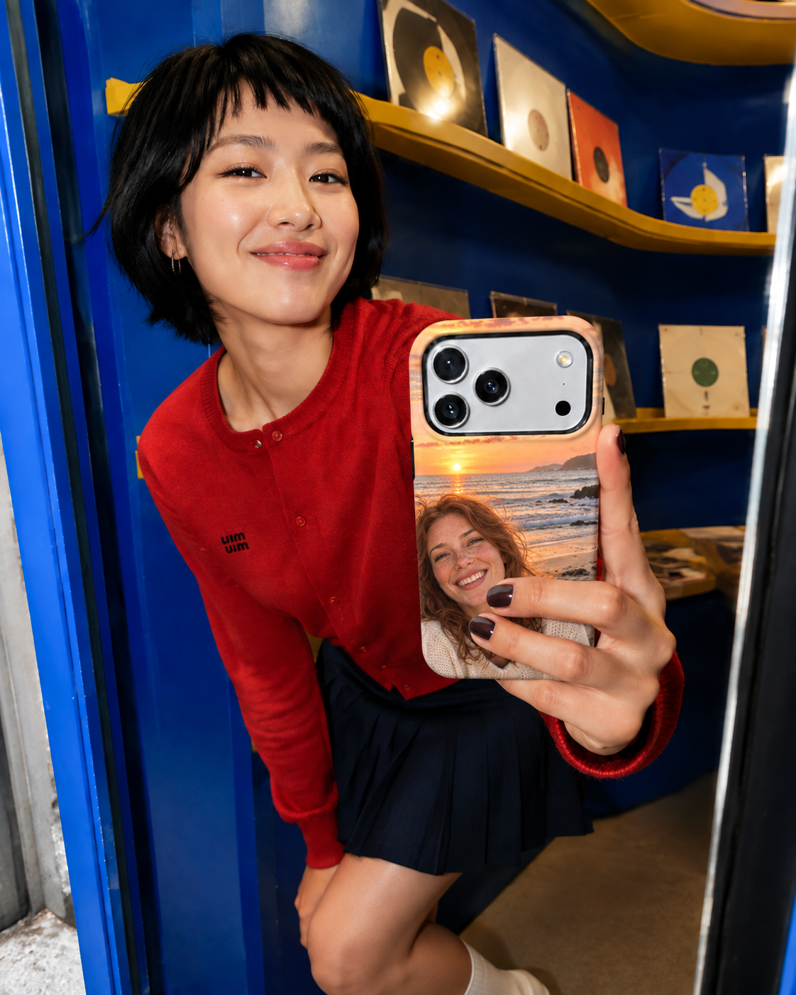 City Portrait Pair A Phone Case — view 12