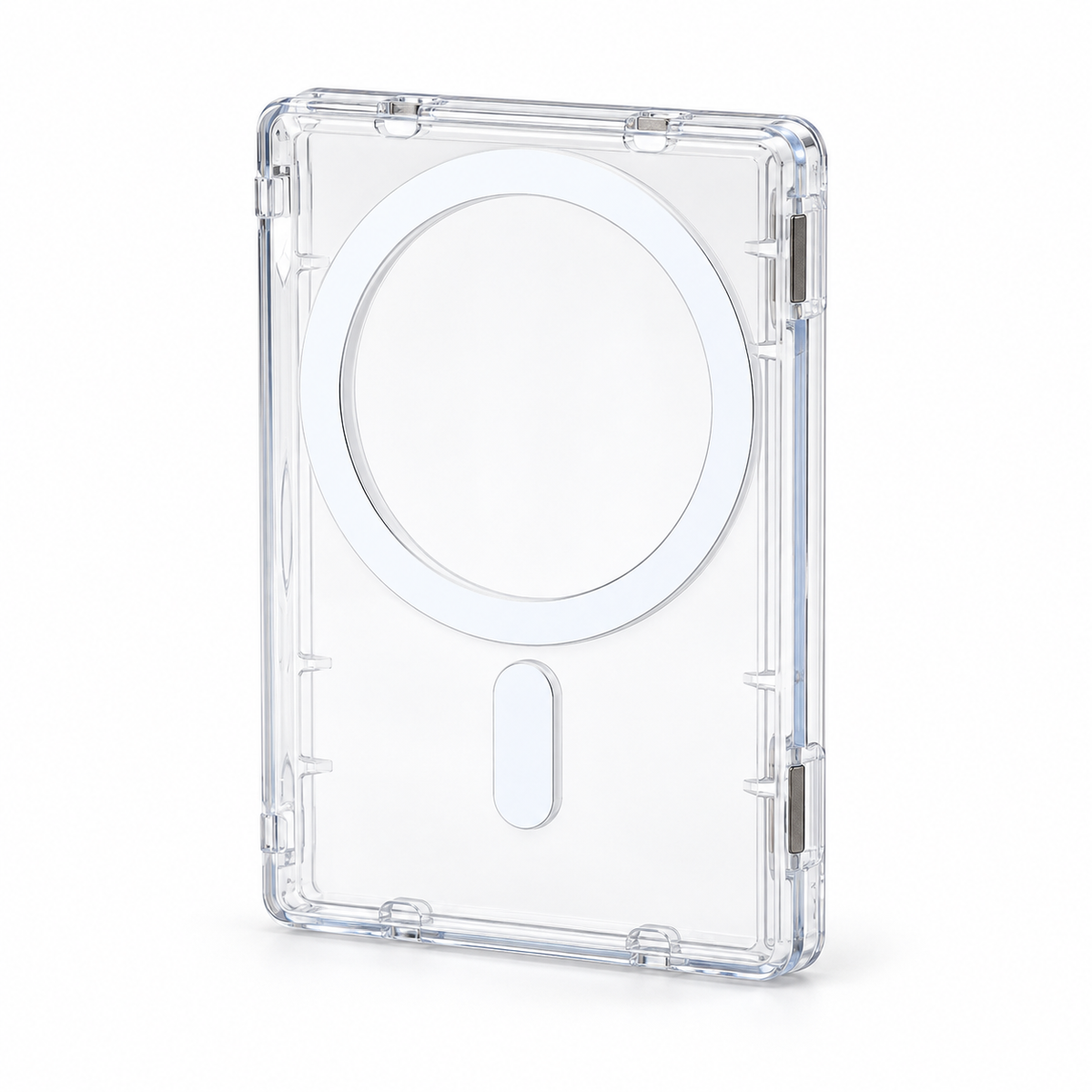 Clear Carry | Custom Transparent Phone Wallet — view 1