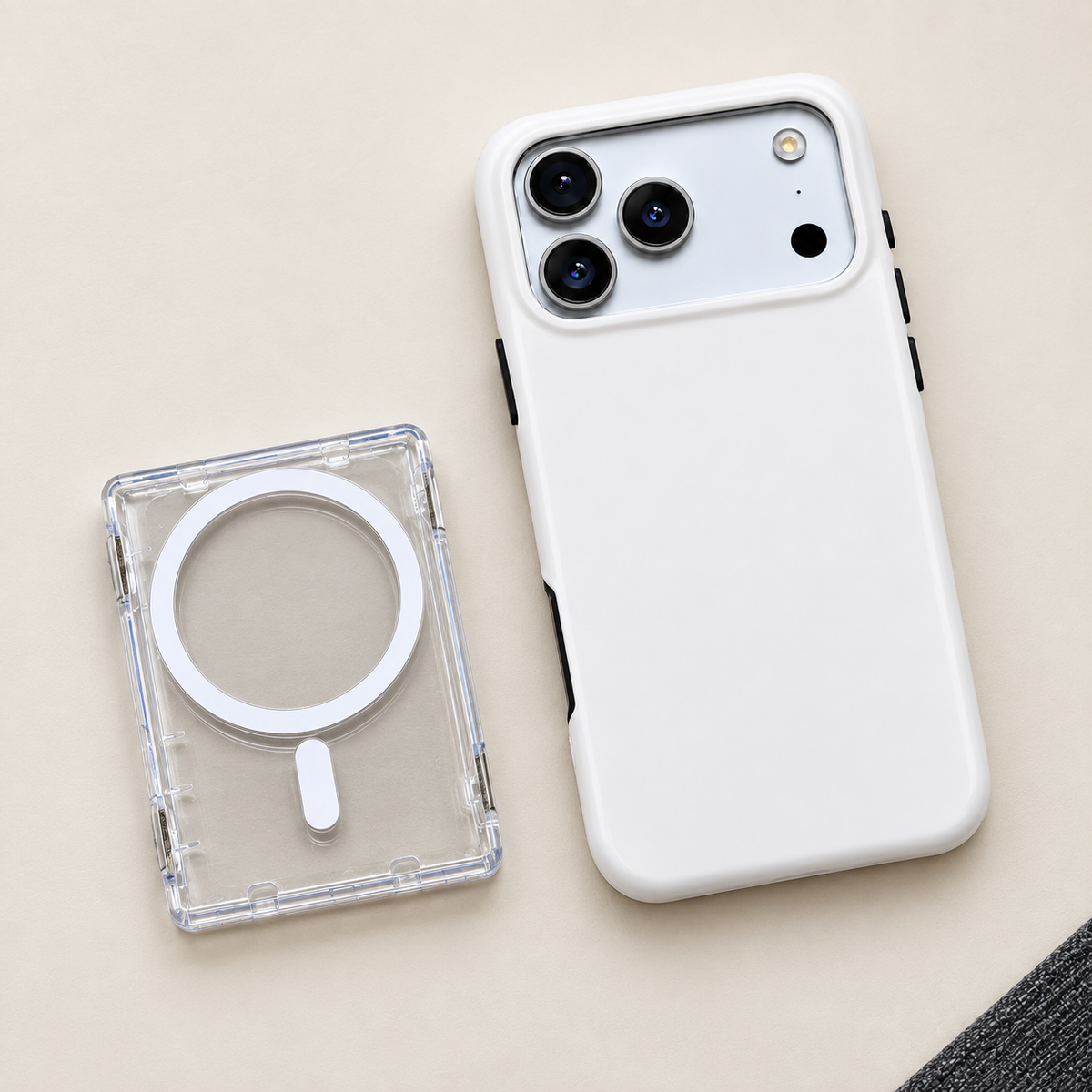 Clear Carry | Custom Transparent Phone Wallet — view 6
