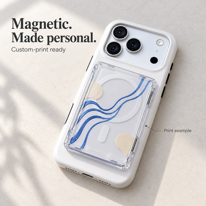 Clear Carry | Custom Transparent Phone Wallet — view 8