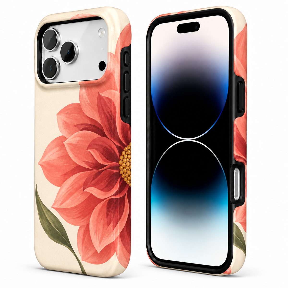 Coral Bloom A Phone Case — view 3