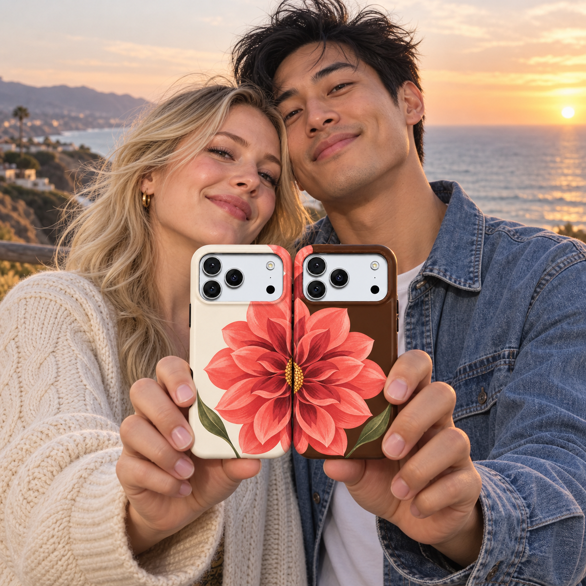 Coral Bloom A Phone Case — view 4