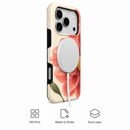 Coral Bloom A Phone Case — view 5