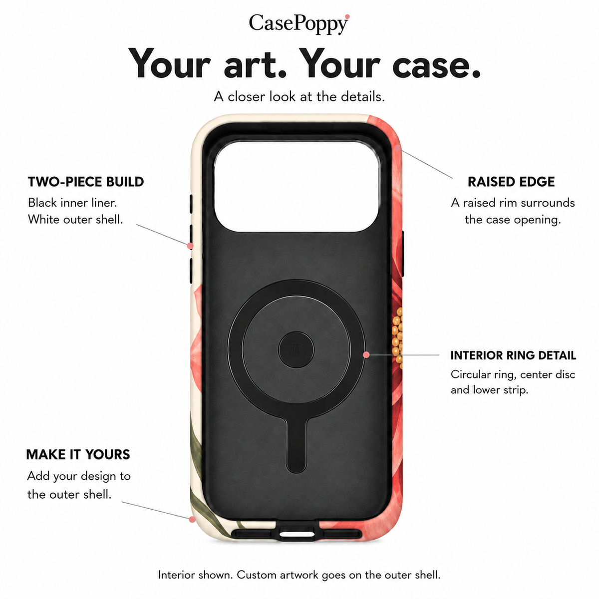 Coral Bloom A Phone Case — view 13