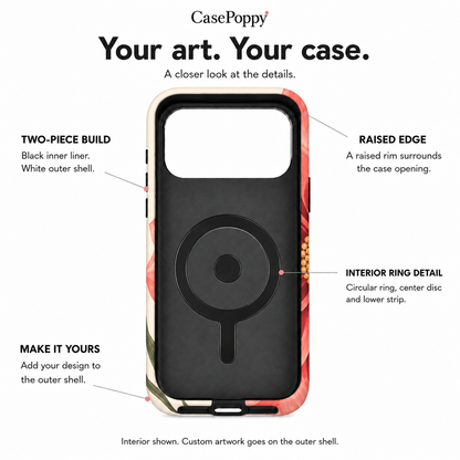 Coral Bloom A Phone Case — view 13