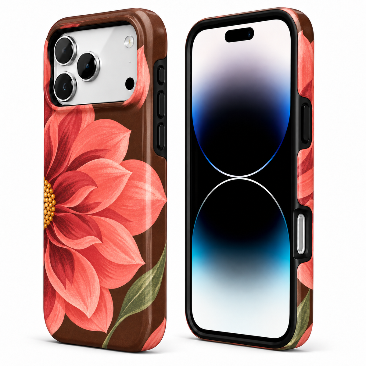 Coral Bloom B Phone Case — view 2
