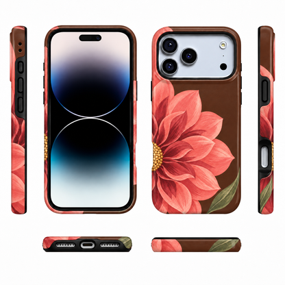 Coral Bloom B Phone Case — view 5