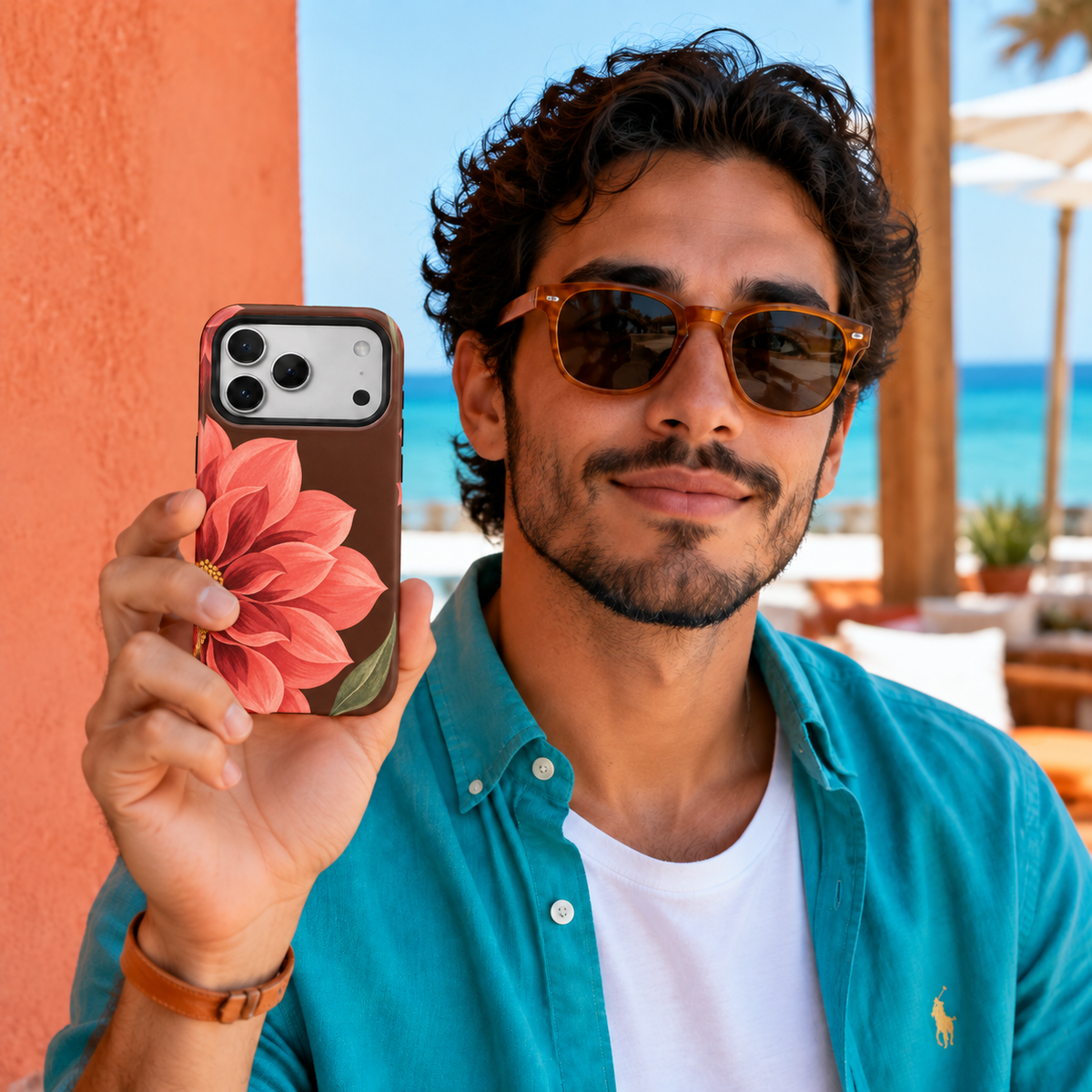 Coral Bloom B Phone Case — view 11
