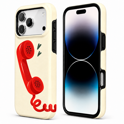 Crimson Receiver A Phone Case — view 2