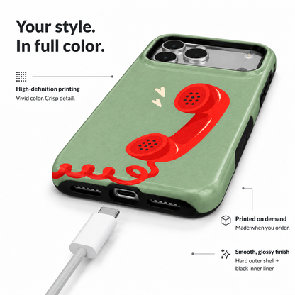 Crimson Receiver B Phone Case — view 6