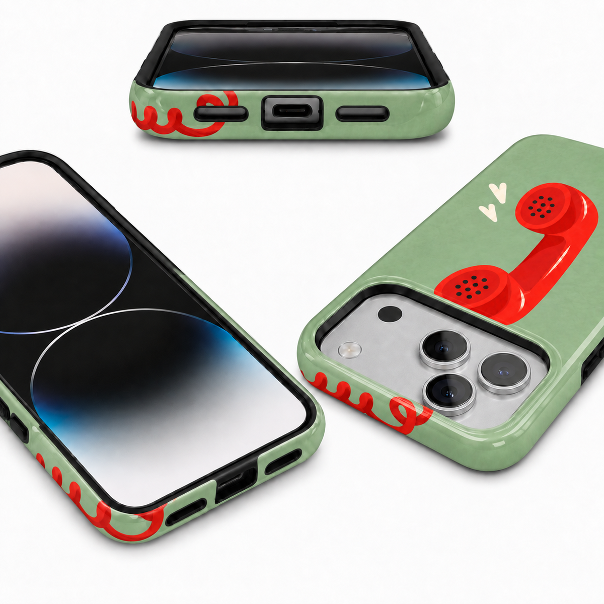 Crimson Receiver B Phone Case — view 9
