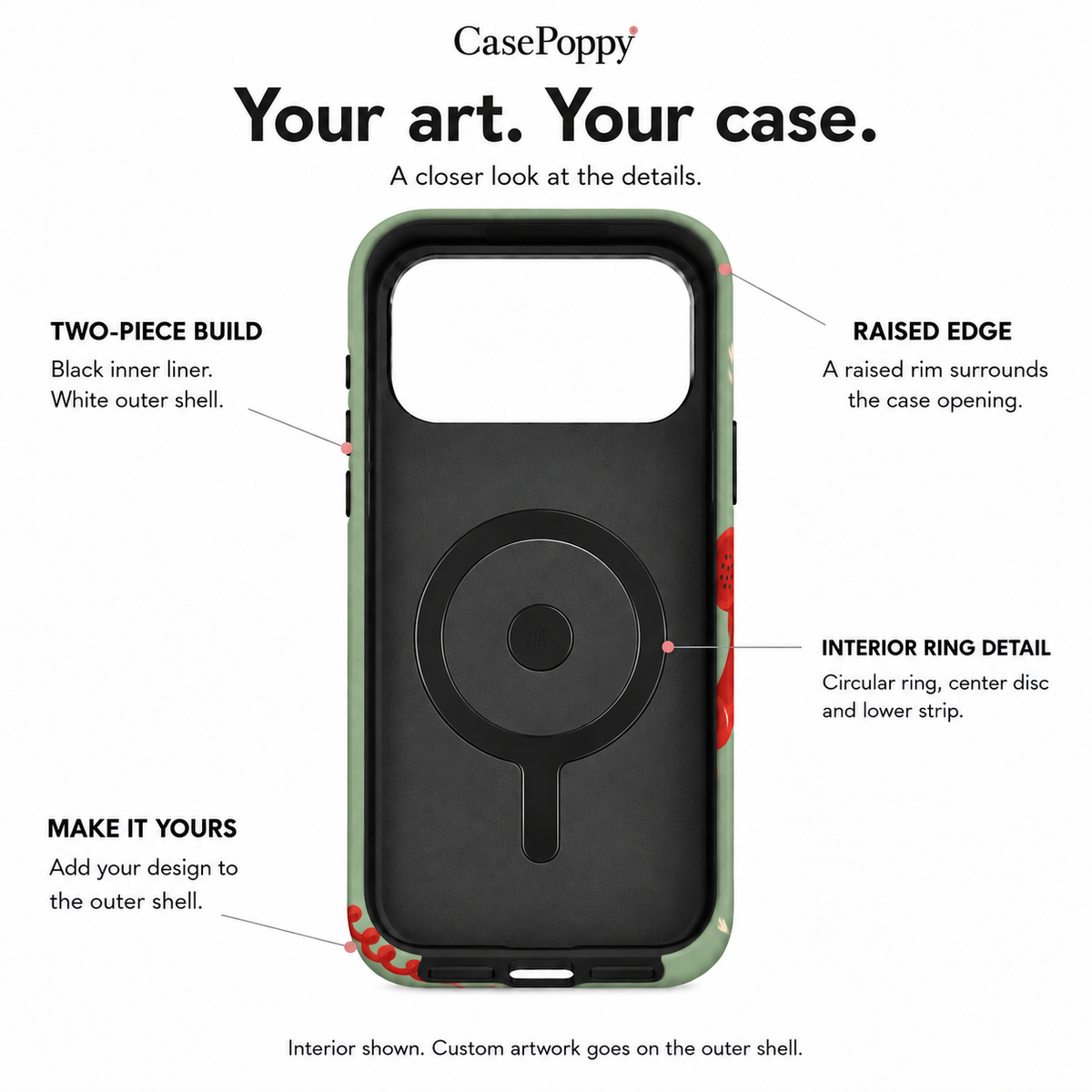 Crimson Receiver B Phone Case — view 10
