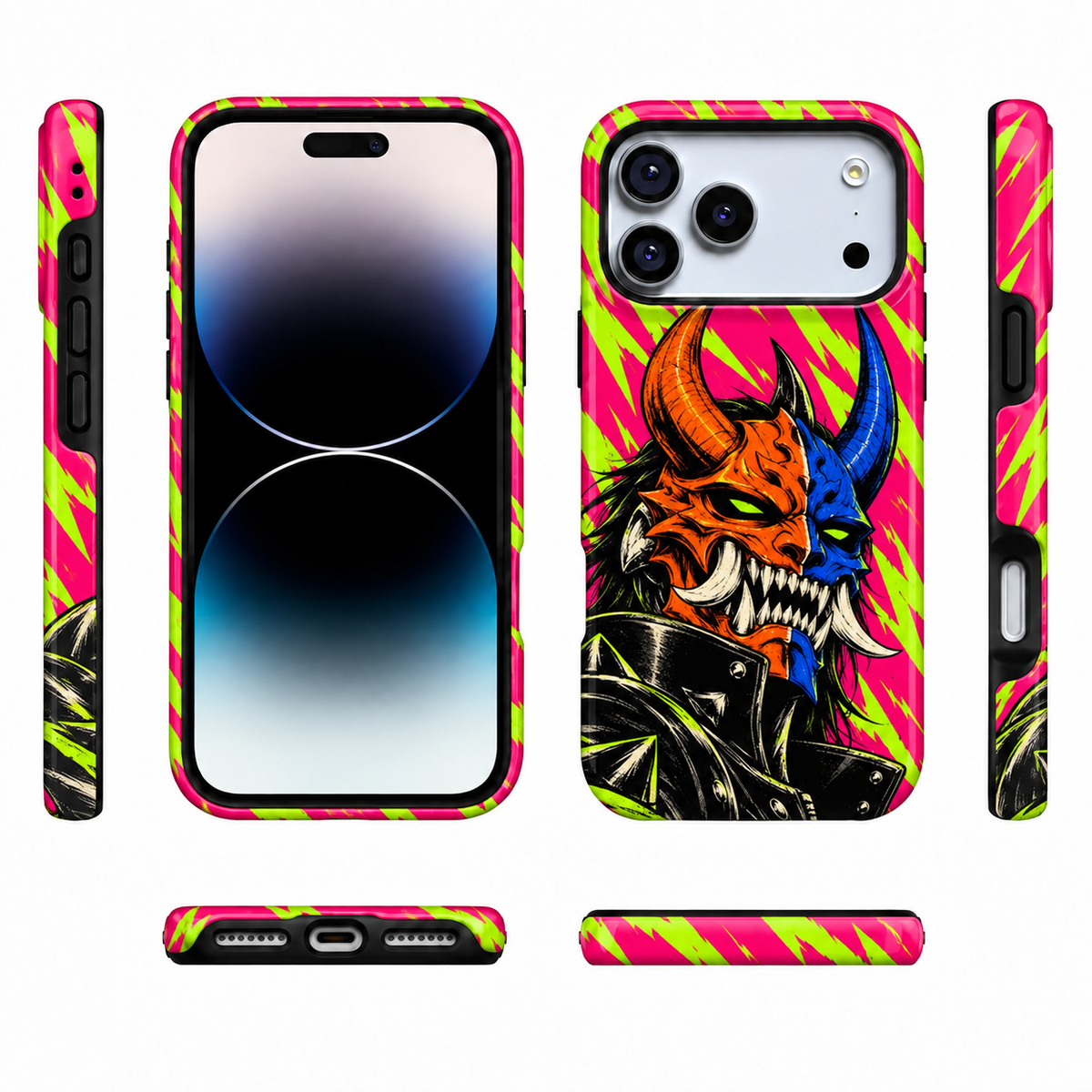 Double Horn Demon Phone Case — view 1