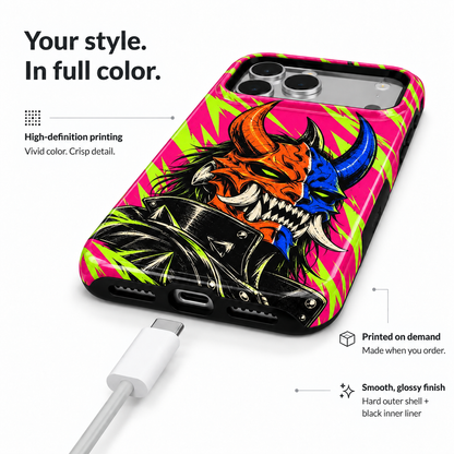 Double Horn Demon Phone Case — view 4