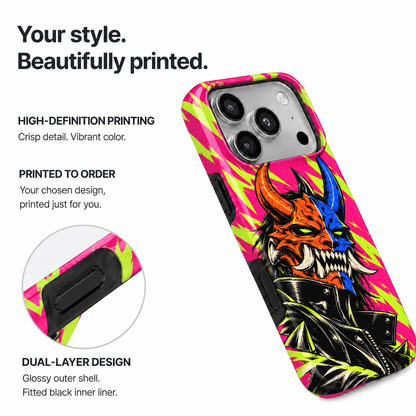 Double Horn Demon Phone Case — view 10