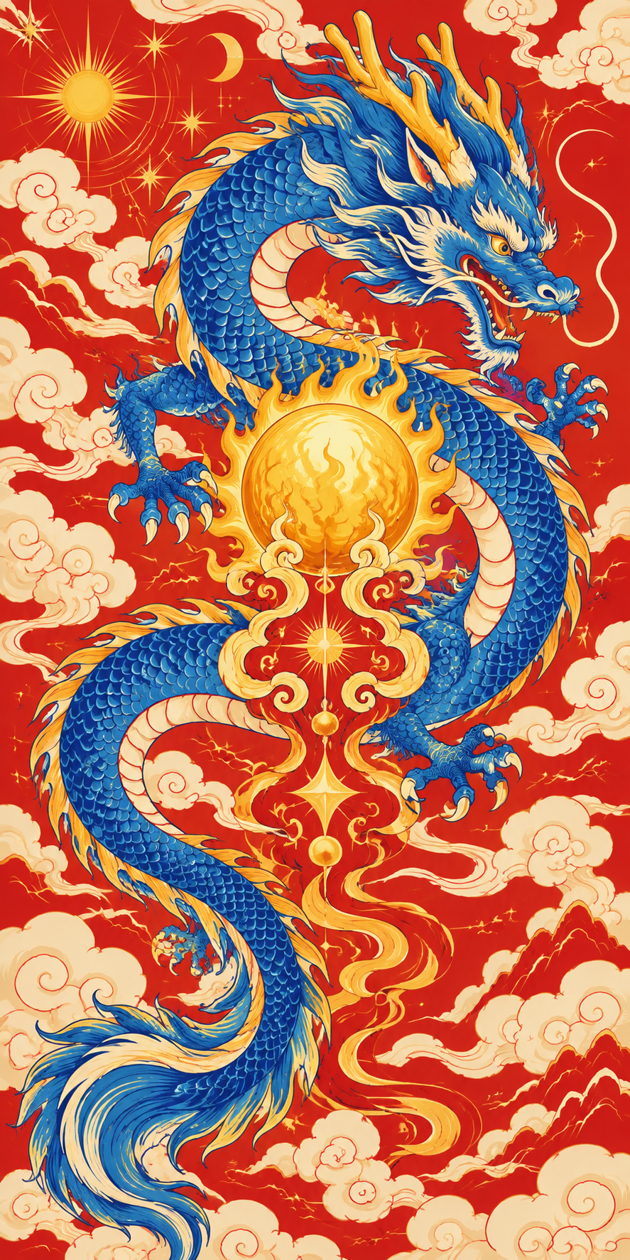 Dragonfire Pearl | Red Mythic Dragon Phone Case — view 16