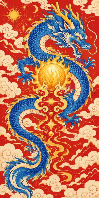 Dragonfire Pearl | Red Mythic Dragon Phone Case — view 16