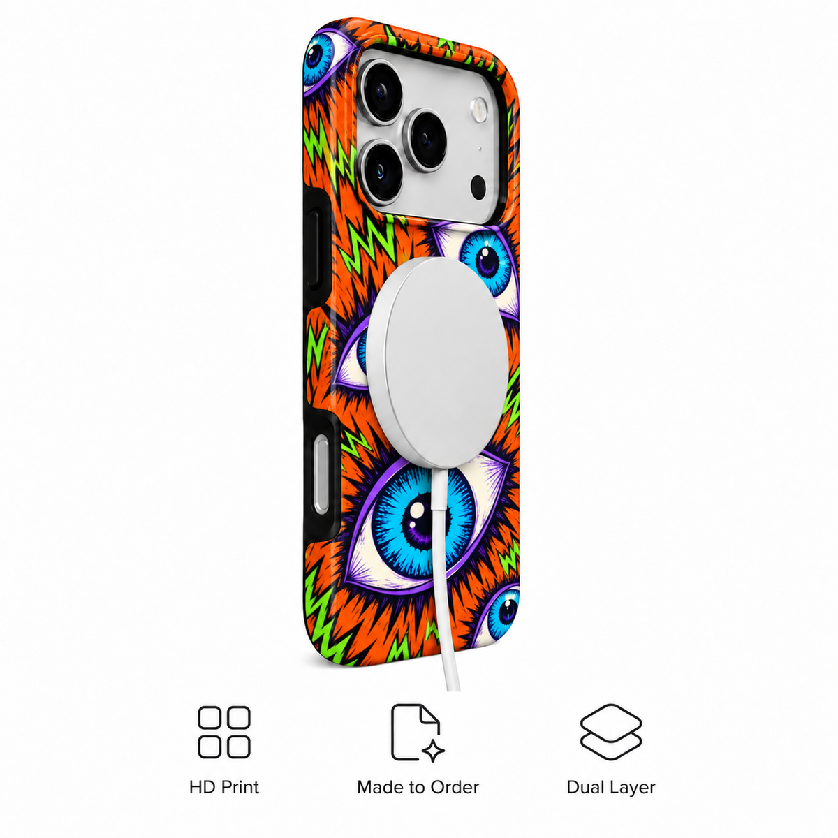 Electric Eyes Phone Case — view 3