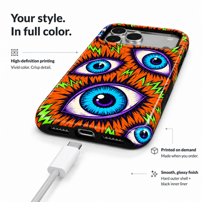 Electric Eyes Phone Case — view 6