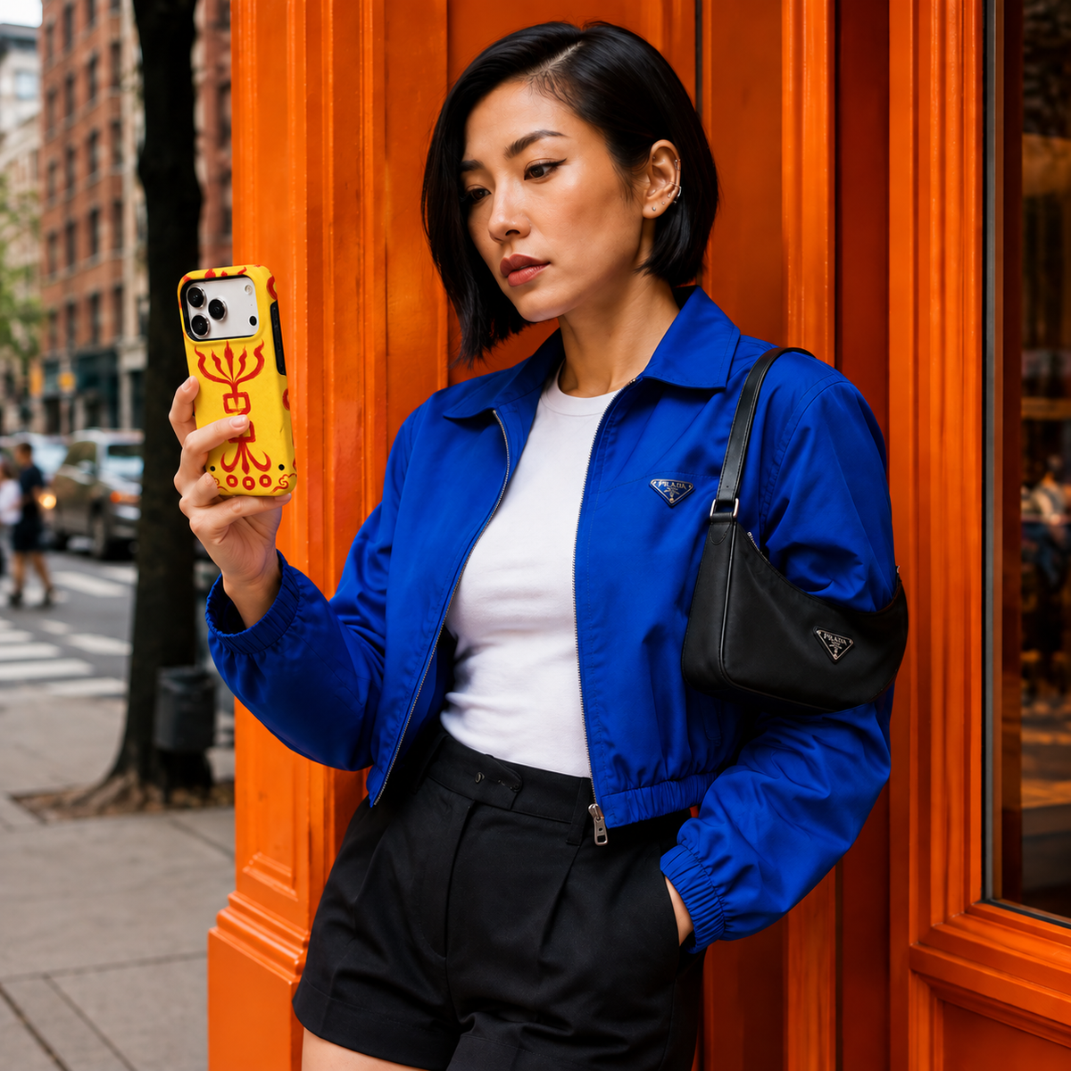 Ember Crest | Yellow Talisman Phone Case — view 12