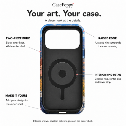 Garden Glow Portrait B Phone Case