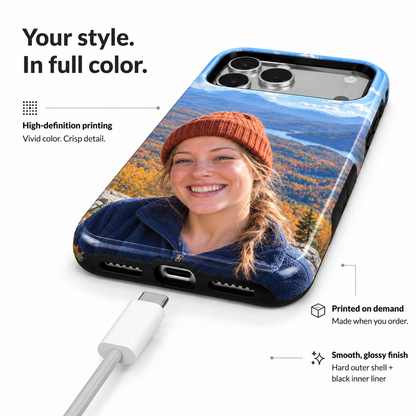 Garden Glow Portrait B Phone Case