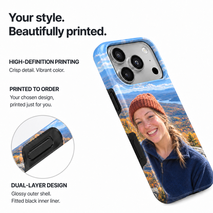 Garden Glow Portrait B Phone Case