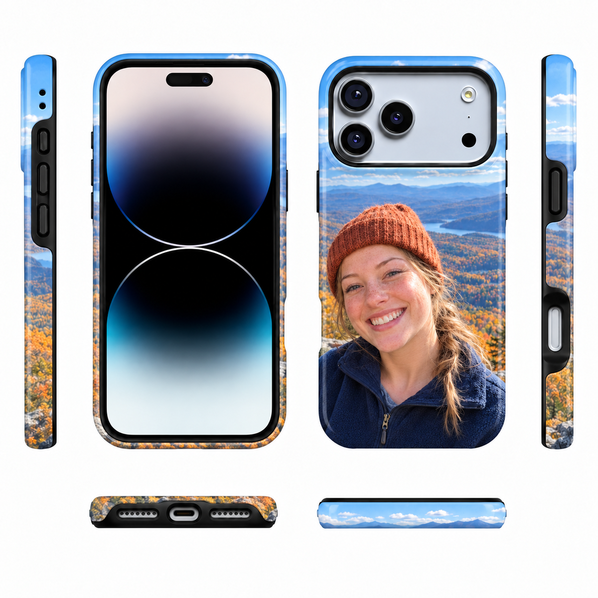 Garden Glow Portrait B Phone Case