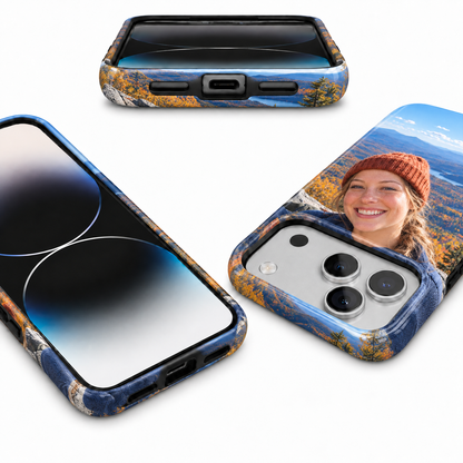 Garden Glow Portrait B Phone Case