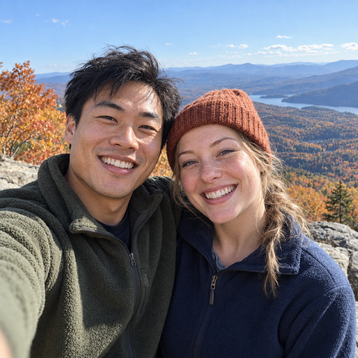Mountain Trail Portrait A Phone Case
