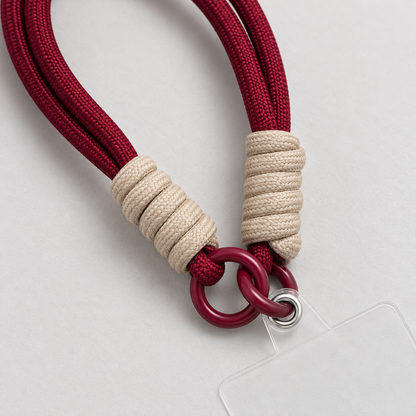 Burgundy Loop | Phone Wrist Strap